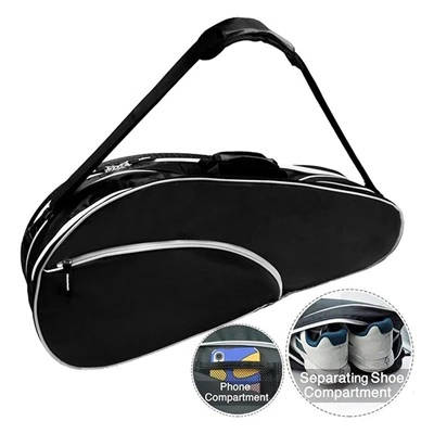 Slitesterk tennisracketveske